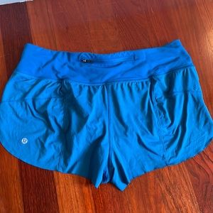 Lululemon built in underwear athletic shorts